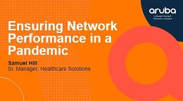 Ensuring Network Performance in a Pandemic