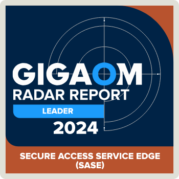 GigaOm Leader radar chart